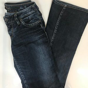 Silver Aiko boot cut jeans (size 27)